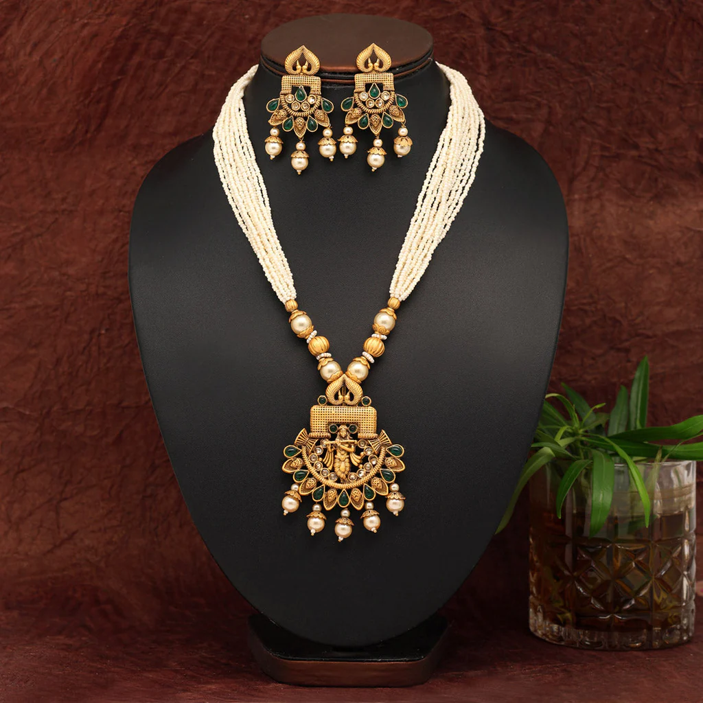 Necklace & Earrings - Temple Jewelry