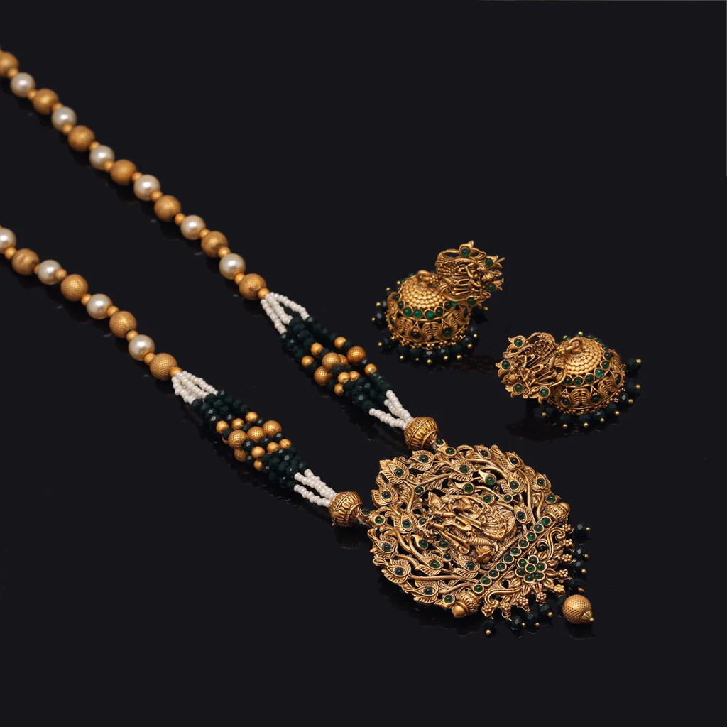 Necklace & Earrings Set - Temple Jewelry